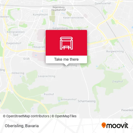 Карта Oberisling