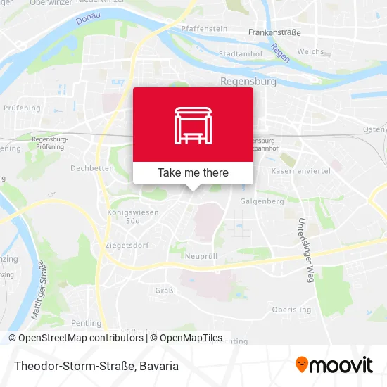 Карта Theodor-Storm-Straße