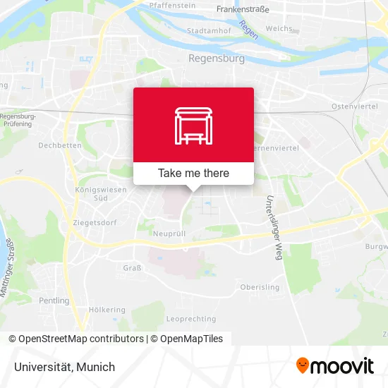 Карта Universität