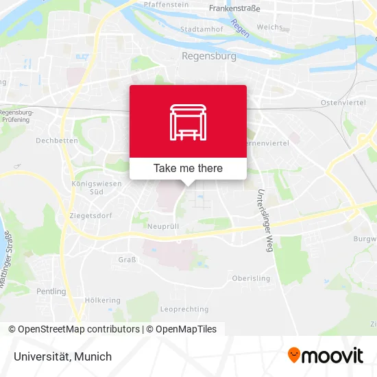 Карта Universität