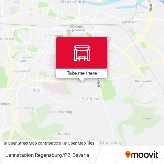 Карта Jahnstadion Regensburg/P2