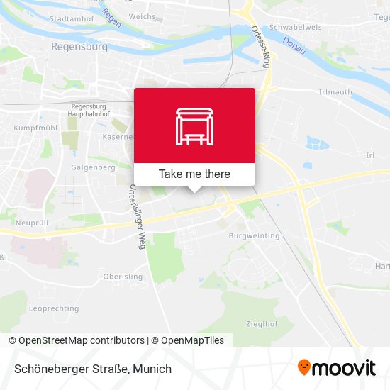 Schöneberger Straße map
