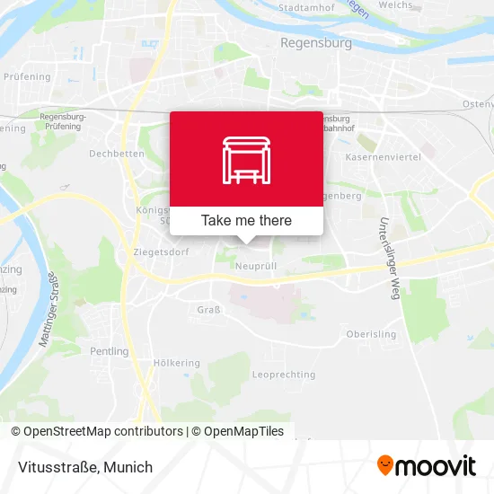 Карта Vitusstraße