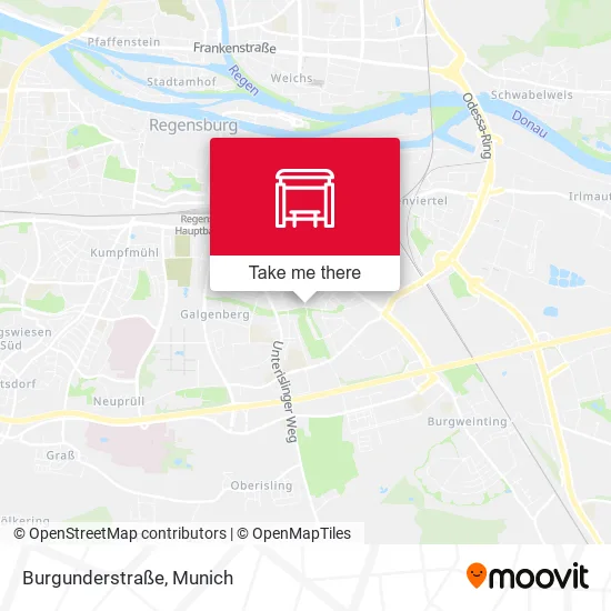 Карта Burgunderstraße