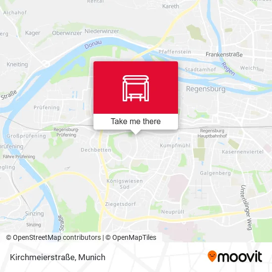 Карта Kirchmeierstraße