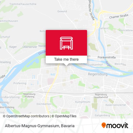 Albertus-Magnus-Gymnasium map