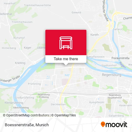Карта Boessnerstraße