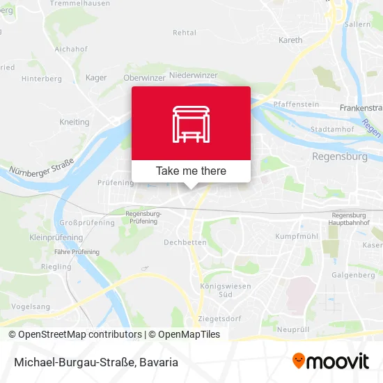Карта Michael-Burgau-Straße