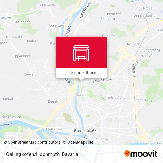 Карта Gallingkofen/Hochmuth