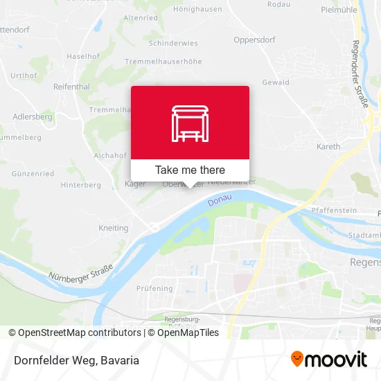 Карта Dornfelder Weg
