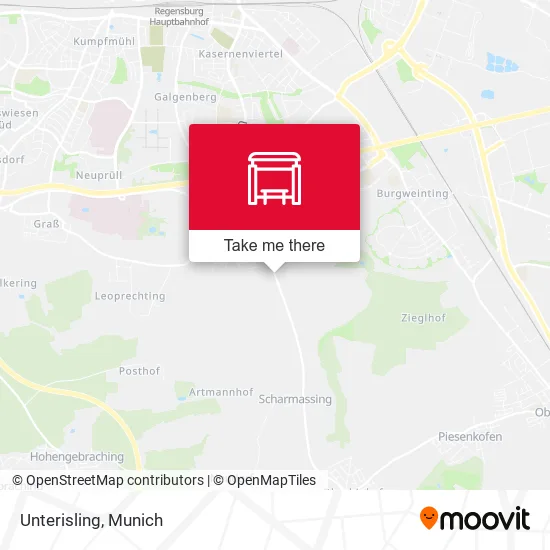 Карта Unterisling