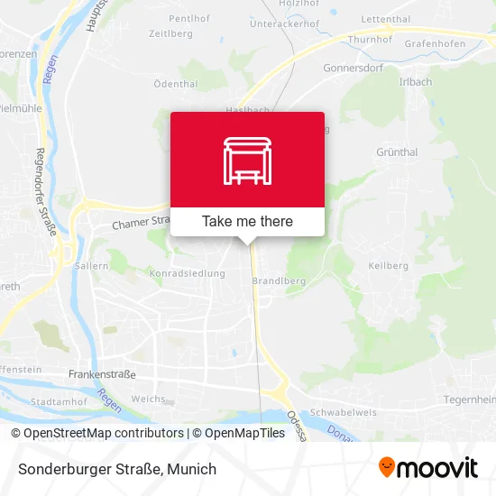 Карта Sonderburger Straße