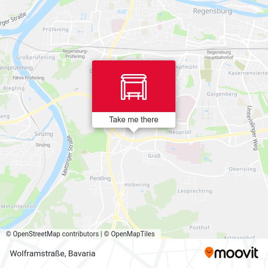 Карта Wolframstraße
