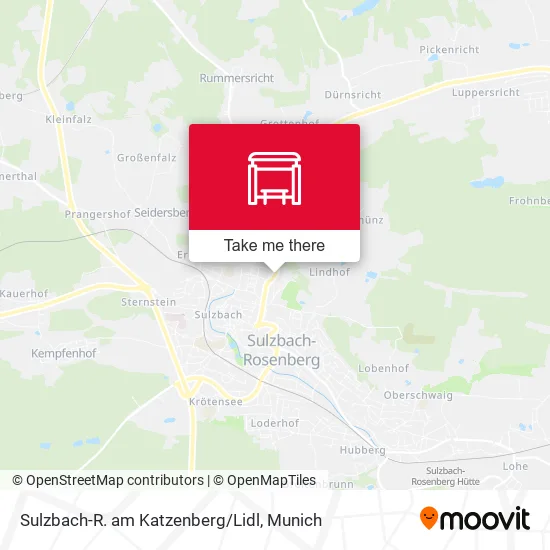 Карта Sulzbach-R. am Katzenberg/Lidl
