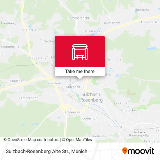 Карта Sulzbach-Rosenberg Alte Str.