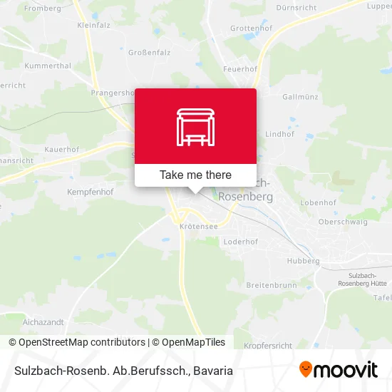 Карта Sulzbach-Rosenb. Ab.Berufssch.