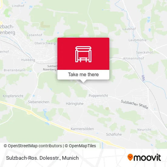 Карта Sulzbach-Ros. Dolesstr.