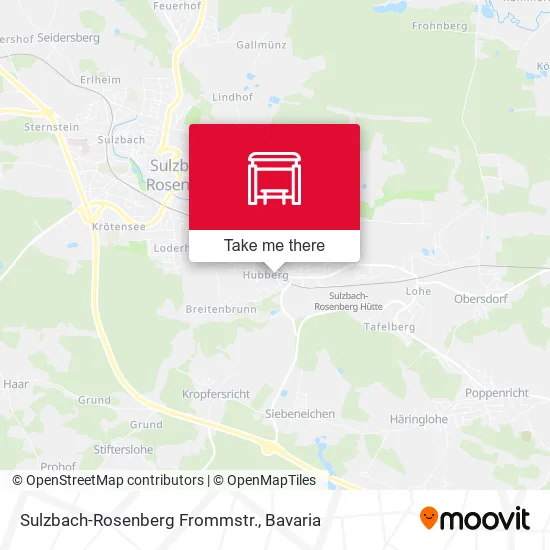 Карта Sulzbach-Rosenberg Frommstr.