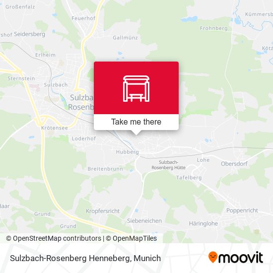 Sulzbach-Rosenberg Henneberg map