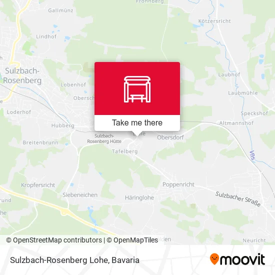 Карта Sulzbach-Rosenberg Lohe