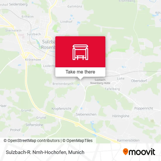 Карта Sulzbach-R. Nmh-Hochofen