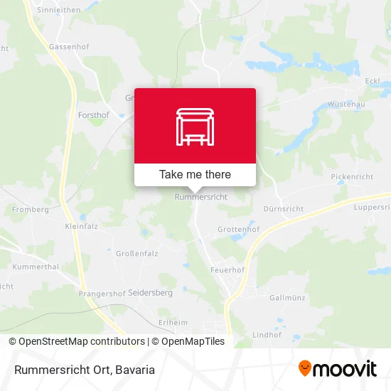 Карта Rummersricht Ort