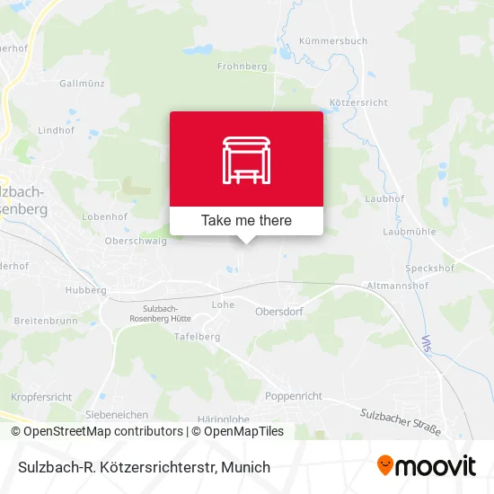 Карта Sulzbach-R. Kötzersrichterstr