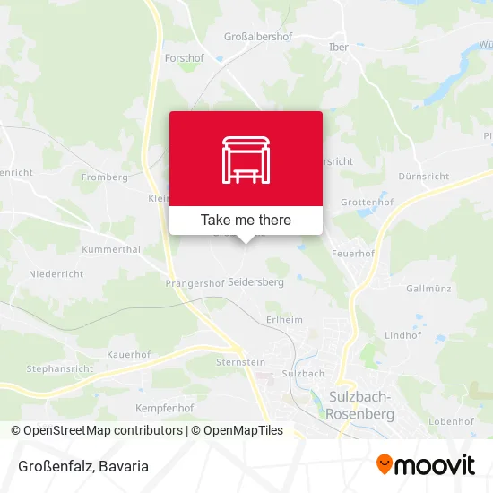 Карта Großenfalz