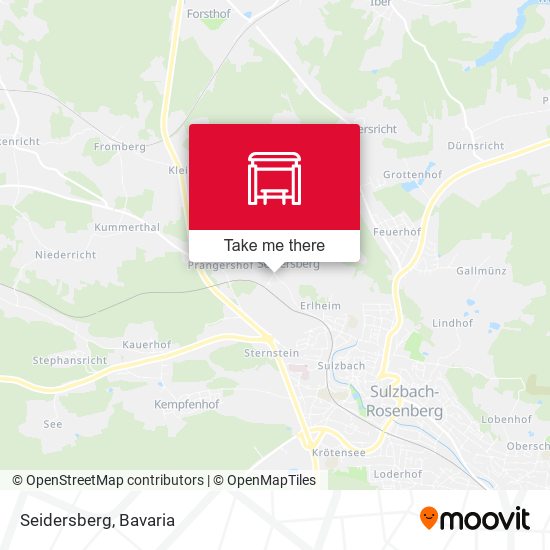 Карта Seidersberg