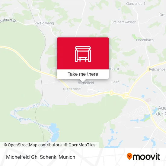 Карта Michelfeld Gh. Schenk