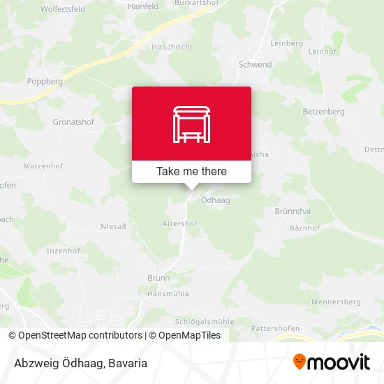 Карта Abzweig Ödhaag