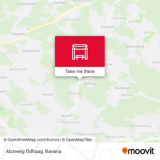 Карта Abzweig Ödhaag
