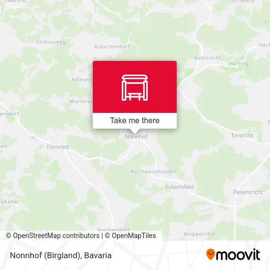 Карта Nonnhof (Birgland)