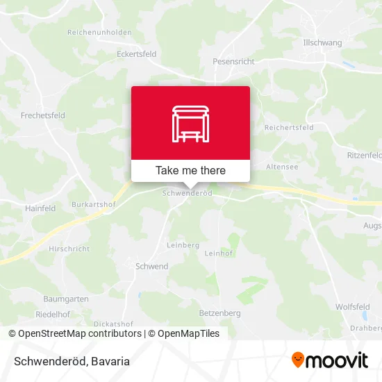 Карта Schwenderöd