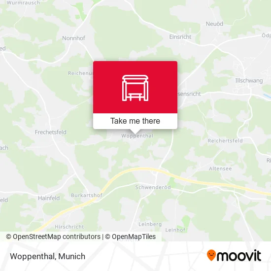 Карта Woppenthal