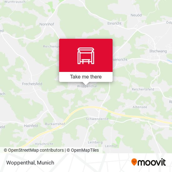 Карта Woppenthal