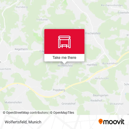 Карта Wolfertsfeld