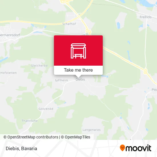 Карта Diebis