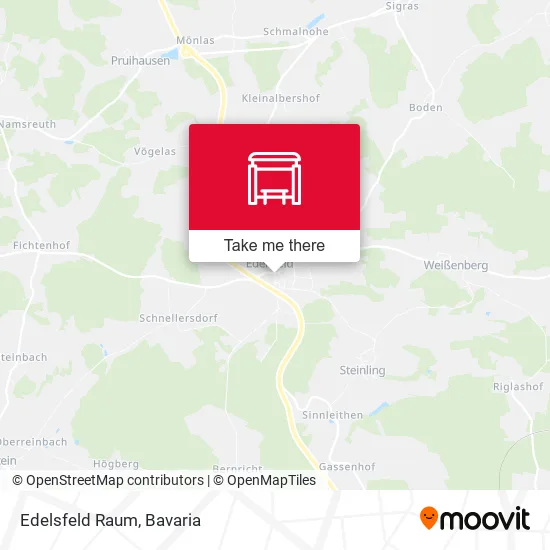Карта Edelsfeld Raum
