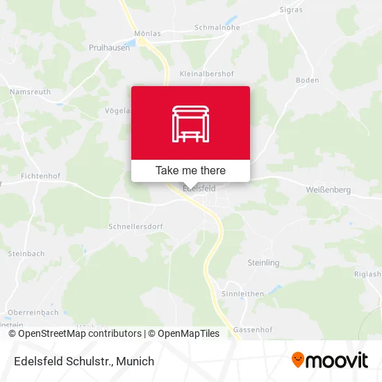 Карта Edelsfeld Schulstr.
