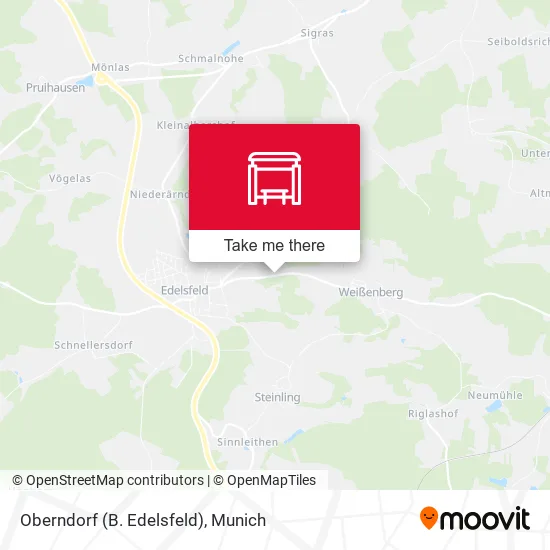 Карта Oberndorf (B. Edelsfeld)