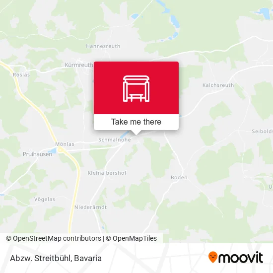 Карта Abzw. Streitbühl