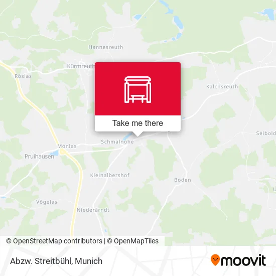 Карта Abzw. Streitbühl
