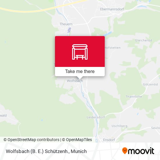 Wolfsbach (B. E.) Schützenh. map