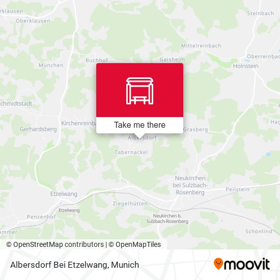 Albersdorf Bei Etzelwang map