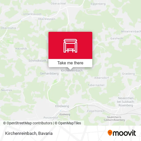 Карта Kirchenreinbach