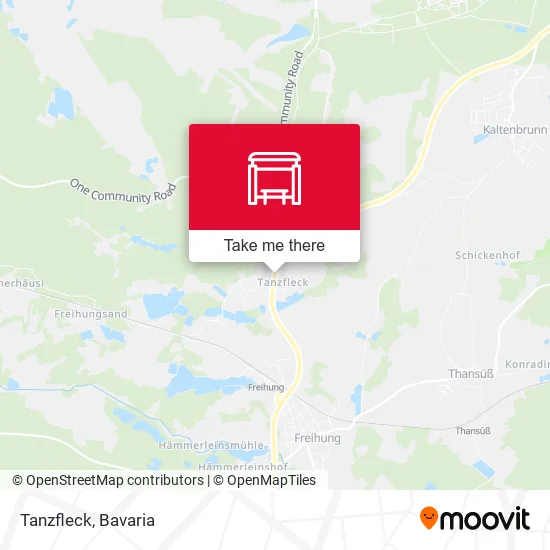 Карта Tanzfleck