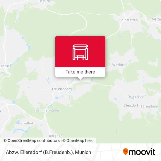 Карта Abzw. Ellersdorf (B.Freudenb.)