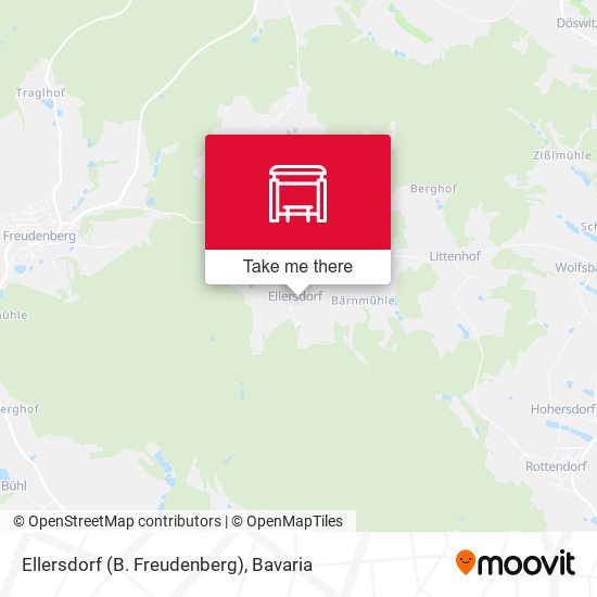 Ellersdorf (B. Freudenberg) map