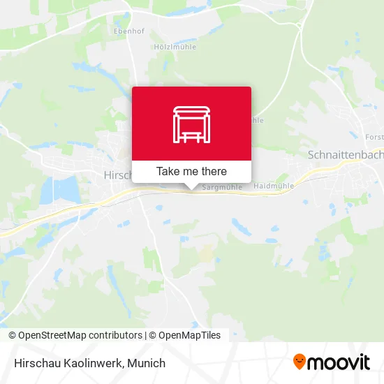 Карта Hirschau Kaolinwerk